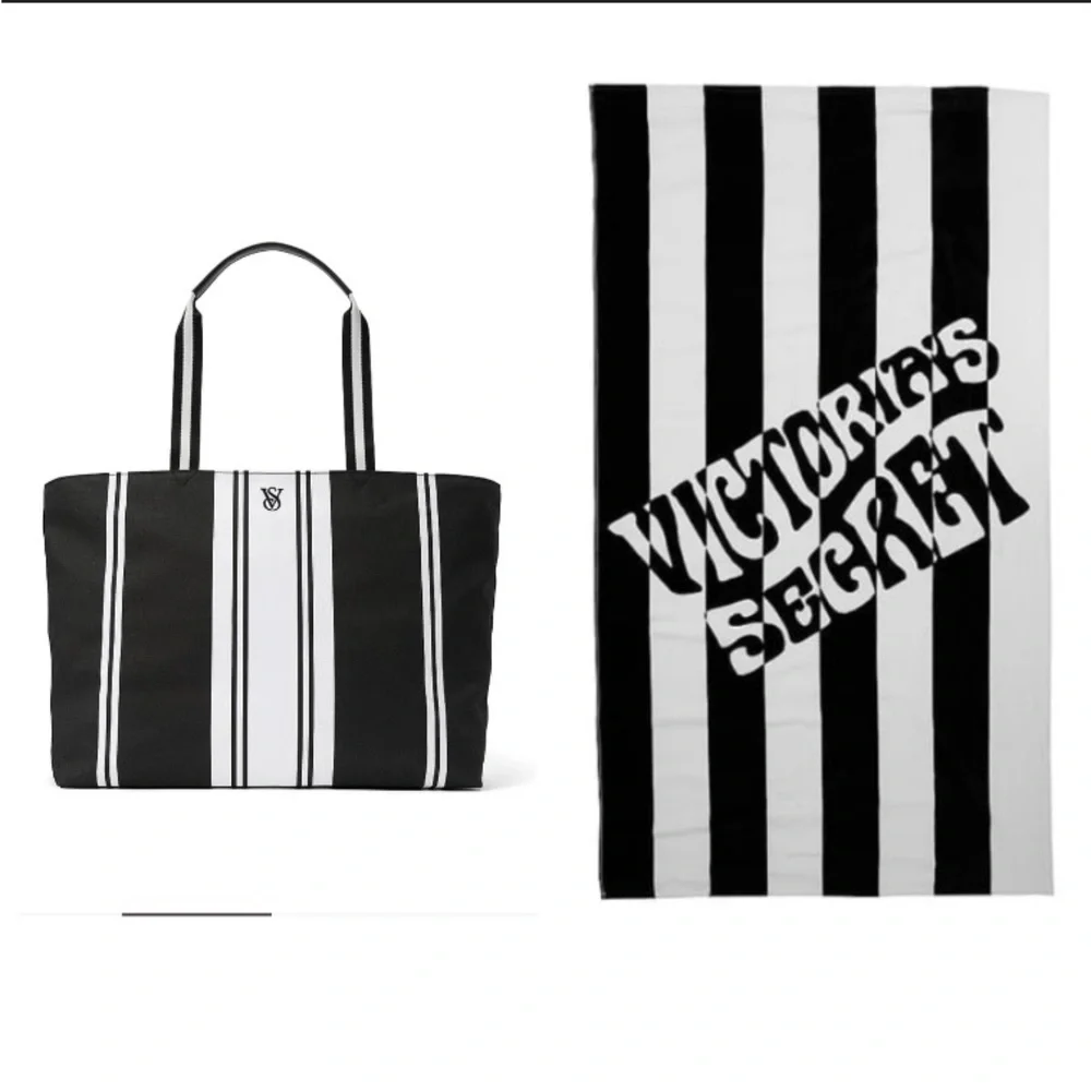 Victoria secret beach tote and towel